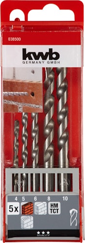 kwb HM-Steinboh Kass.4-10, 5-tlg 38500