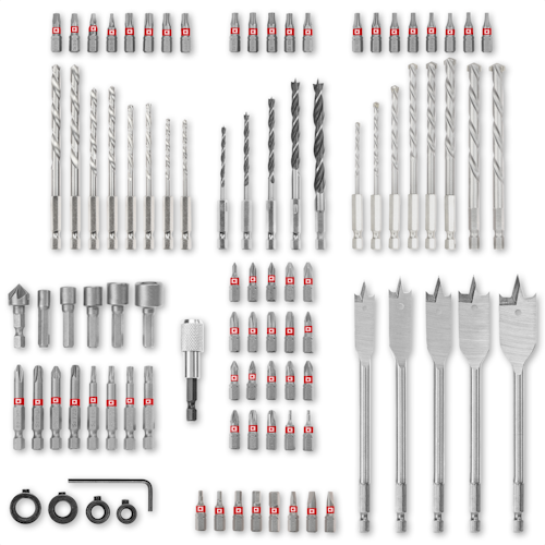 Einhell XL-CASE Kassette 95tlg LS 108788