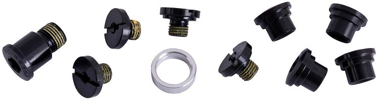 Campagnolo Kettenblattschraube Aluminium schwarz