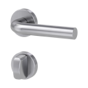 Vorschaubild Griffwerk Türgriff DANIELA K3 Klippgarnitur- Edelstahl poliert / matt