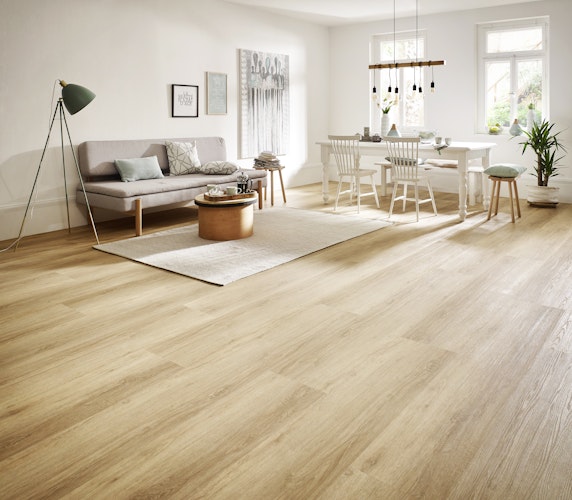 KWG Antigua professional HydroWood Schindeleiche Designvinyl Fertigfußboden Landhausdiele 181,5x30,5 cm