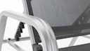 Kettler Stapelliege BASIC PLUS, Aluminium Silber / Outdoorgewebe Anthrazit - Sonderaktion