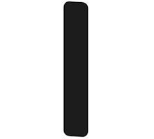 Griffwerk R8 -Black High Gloss Inlay für Griffstange einseitig -Klebetechnik -0901-HW