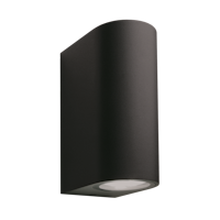 Garden Lights Wandleuchte Sibus schwarz