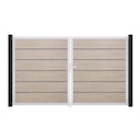 Vorschaubild GroJa BasicLine Premium Doppeltor Rahmen Aluminium EV1 3000 x 1800 mm