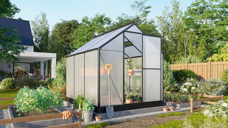 Vitavia Gewächshaus Eos 4600 inkl. 1 Dachfenster - 4,5 m²