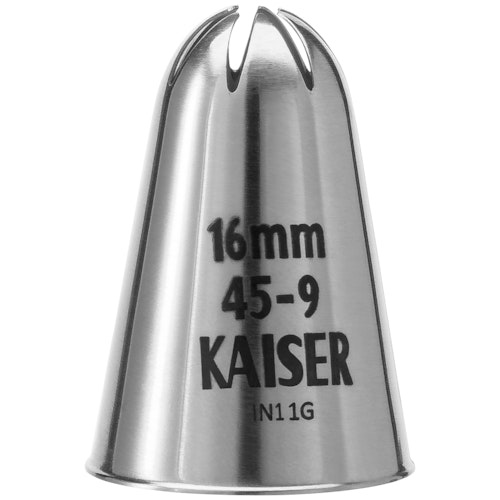 Kaiser Sterntülle geschlossen 16 mm Profi Deko-Center