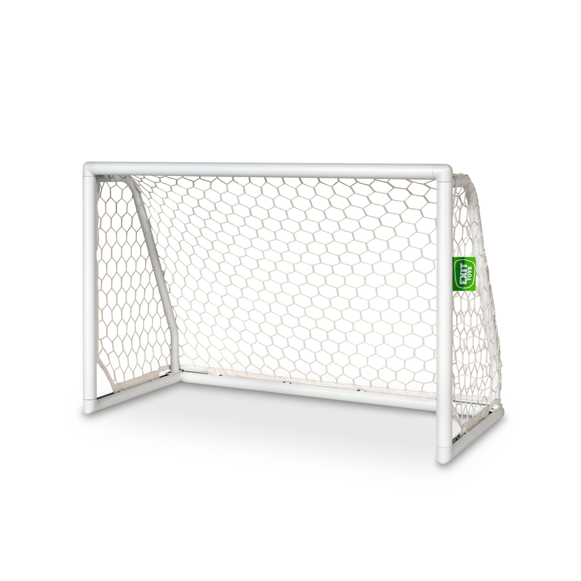 Exit Scala Aluminium Fußballtor- 120 x 80 cm - weiß