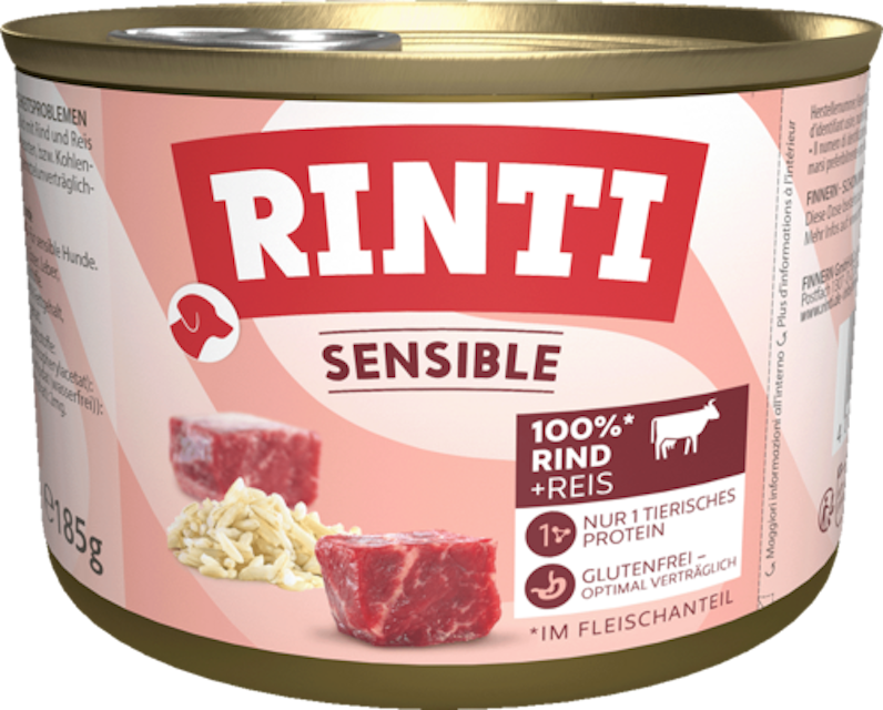RINTI Sensible 185g Dose HundenassfutterVorschaubild