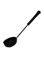 Eliga Schöpfkelle mit schwarzer Pulverbeschichtung