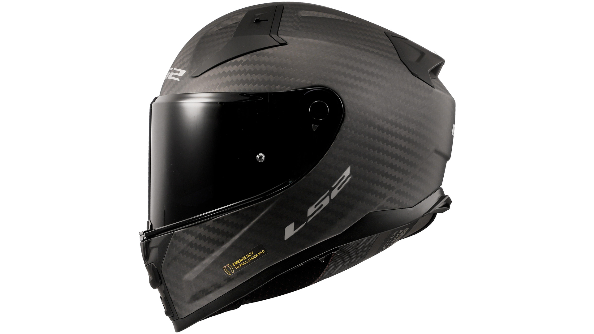 LS2 Integralhelm FF811 Vector II Carbon Matt - Größe L