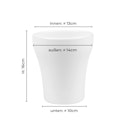 Vorschaubild Wikholm form Design Hängetopf aus Jute in natur 17 x 17 cm