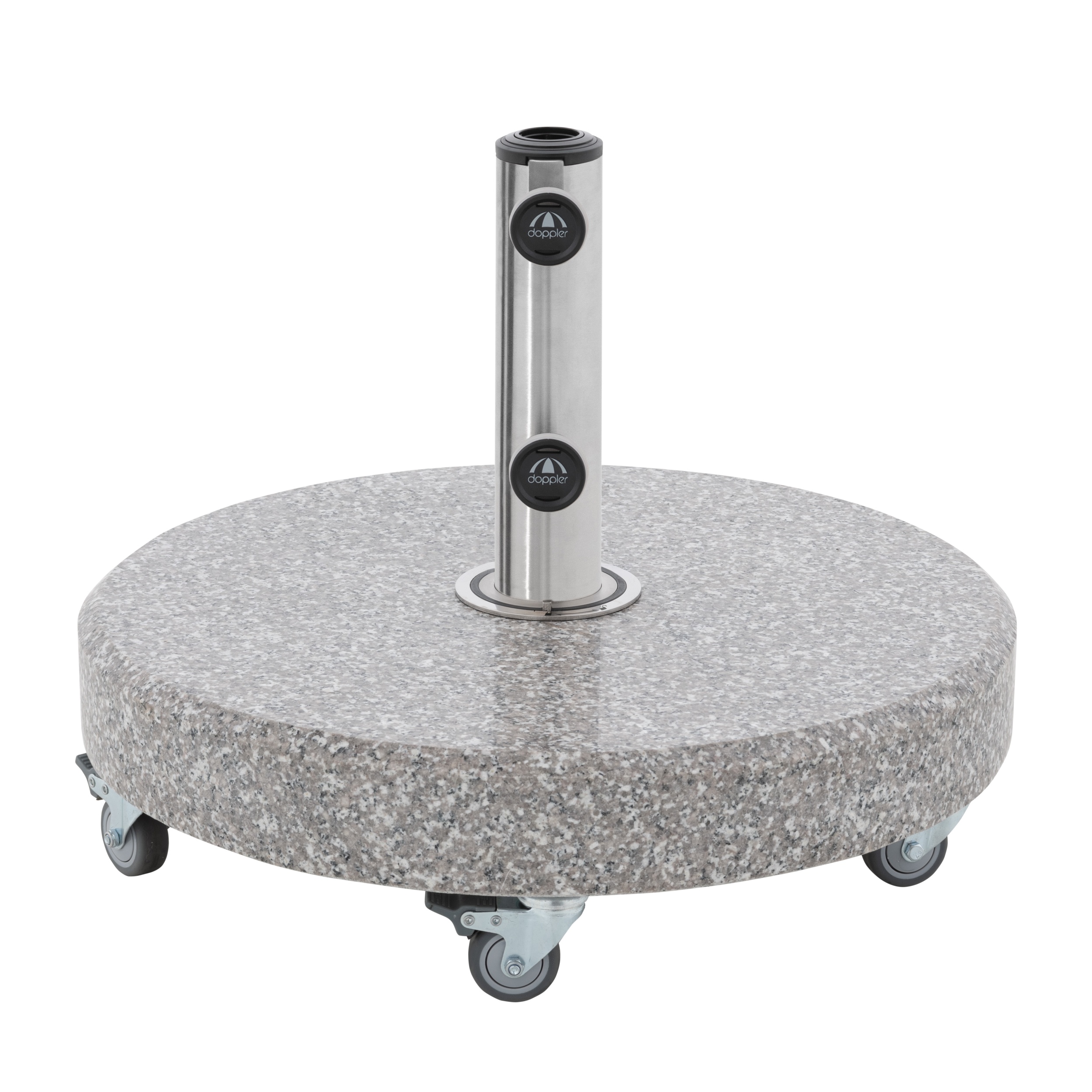 doppler Granitsockel EXPERT CLICK-IT 50 kg, Hellgrau