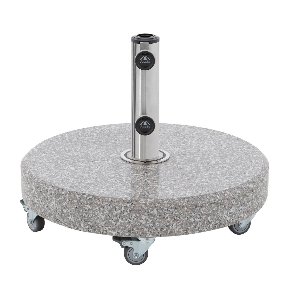 doppler Granitsockel EXPERT CLICK-IT 50 kg, Hellgrau