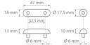 WC-SITZ PUFFERSET 11 4 RING /2 DECKELPUF.
