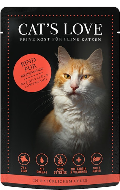 Cat's Love Adult 85g Beutel KatzennassfutterVorschaubild