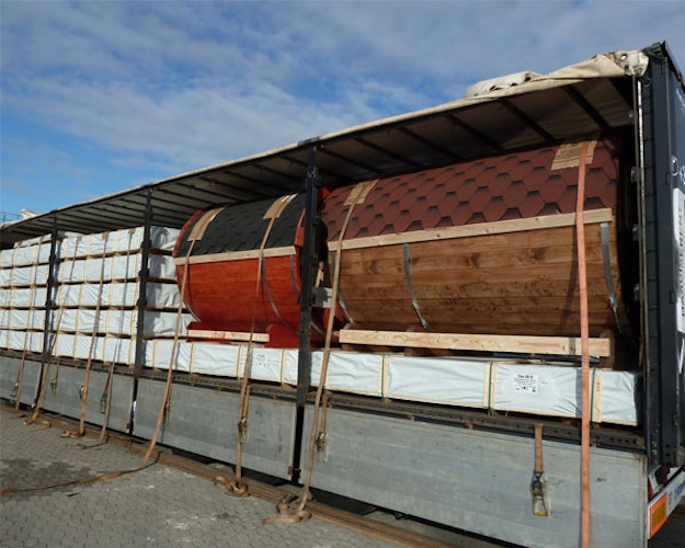 Wolff Finnhaus Saunafass Fasssauna 280