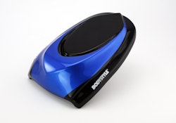 BODYSTYLE Sportsline Sitzkeil ABS Kunststoff blau/schwarz für SUZUKI GSX-S 750 