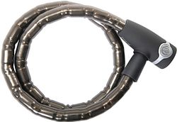CONTEC Panzerkabelschloss EcoLoc 100 cm schwarz/grau