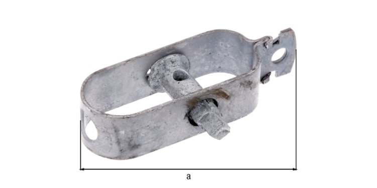 Alberts® Drahtspanner, feuerverzinkt, Gesamtlänge 130 mm 611309