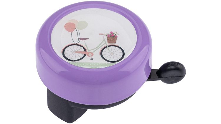 Reich Klingel City-Biking violett,weiß