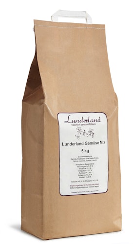 Lunderland Gemüsemix Nahrungsergänzung