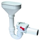 Vorschaubild KESSEL 73053 - Rückstaudoppelverschluss Staufix Siphon DN 50 Notüberlauf Heizung