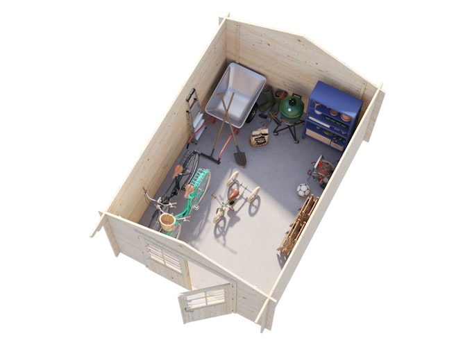 Palmako Gartenhaus Lotta 10,0 m² - 34 mm