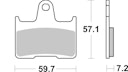 Vorschaubild SBS Bremsbelag 984RQ Road Racing Carbon Tech