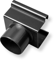 Rinnenstutzen DN 60 zum Kleben, RG70 Typ 200 anthrazit