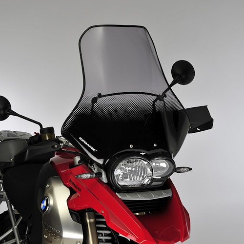 ERMAX Windschutzscheibe Acrylic durchsichtig Grau getönt für BMW R 1200 GS