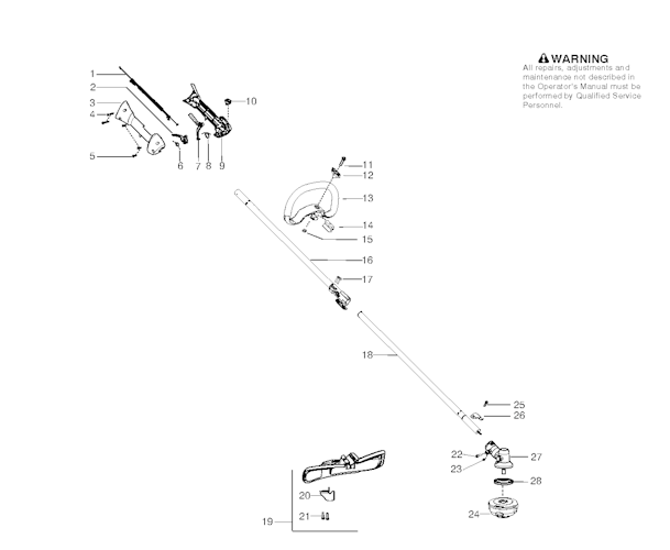 Husqvarna Rasentrimmer 125LDX, 20093400001-current, EU_AU