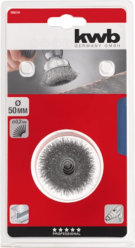 kwb Topfbürste fein 50 mm SB 606210