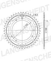 Supersprox Stahl-Kettenrad 520 45Z (Schwarz)