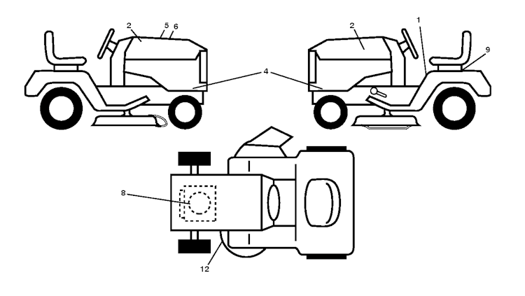 Husqvarna Gartentraktoren 96043012100 YTH2042