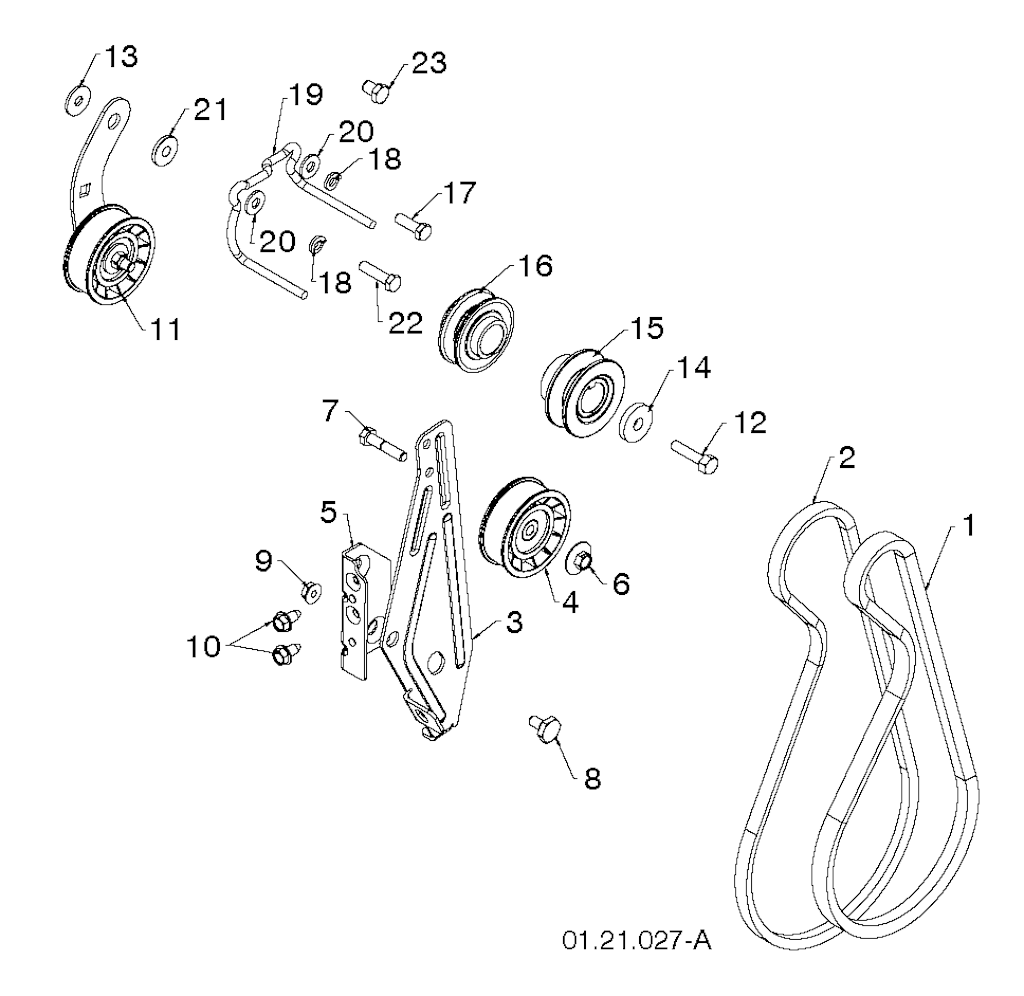 Explosionszeichnung Ersatzteile