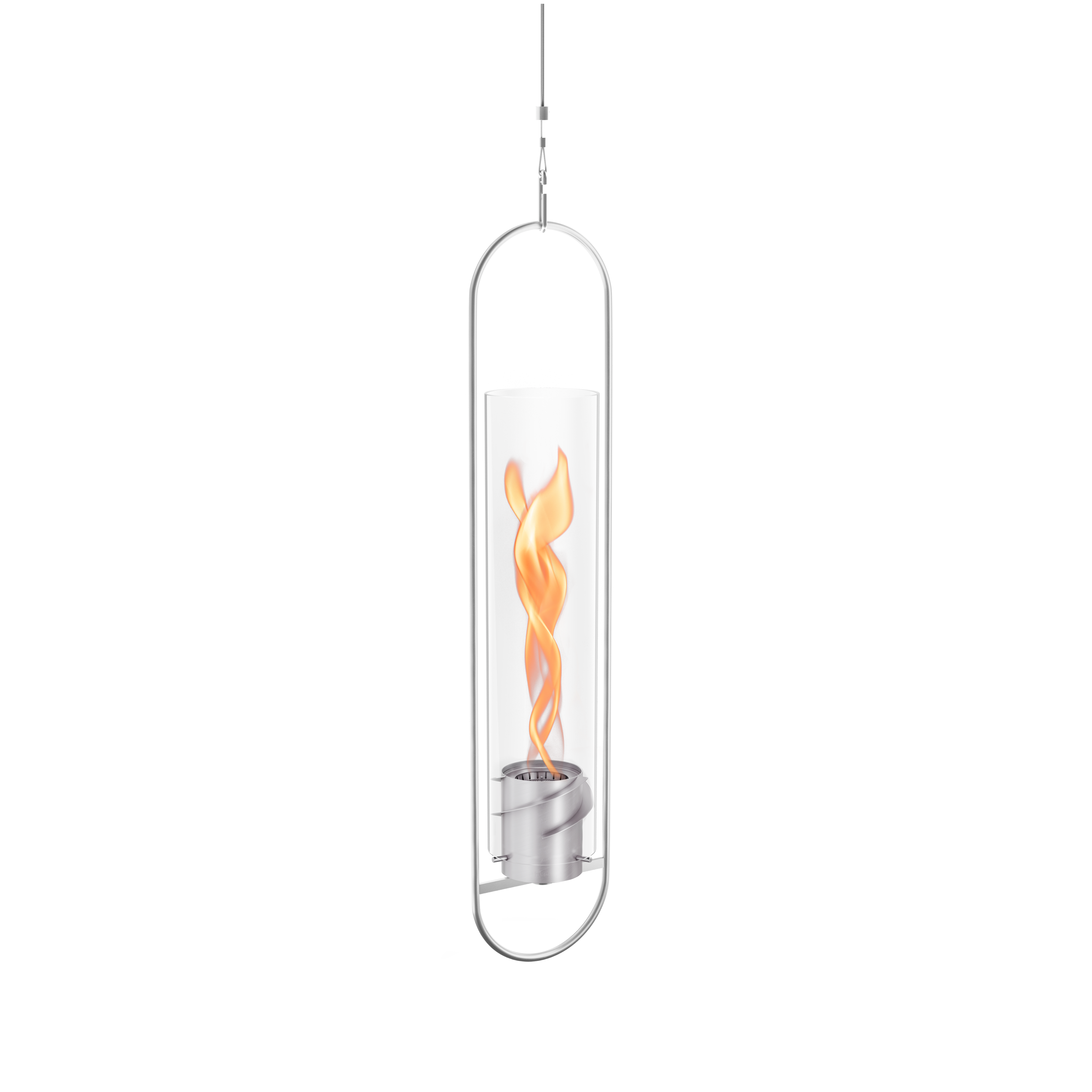 höfats SPIN 1200 Hängefeuer silber