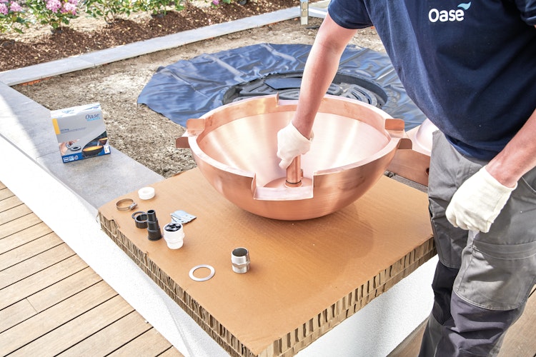 Oase Kupferschale Rund 90