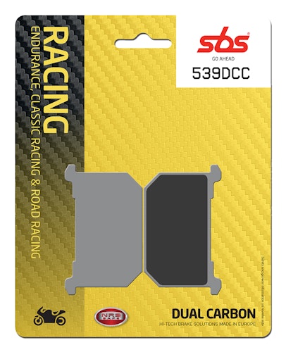 SBS Bremsbelag 539DCC Road Racing Classic Dual Carbon