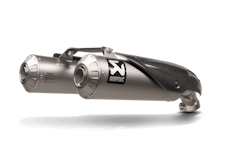 Akrapovič Slip-On Line (Titanium) Ducati Scrambler 1100 2021- [S-D11SO13-HBFGT]