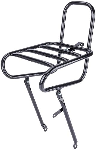 Steco Gepäckträger Smooth Vorderrad 26/28 Zoll schwarz