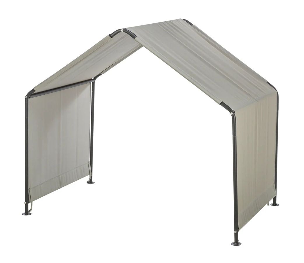 TRIXIE Überdachung für #28211, 90 × 85 × 70 cm, beige/schwarz