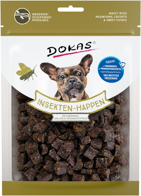 DOKAS Insekten-Happen 100g HundesnacksVorschaubild