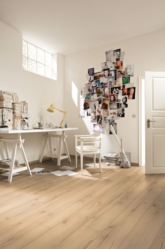 MEISTER Laminatboden MeisterDesign. laminate LL 150 2052 x 220 x 8 mm 06258 Risseiche hell Woodfinish-Matt-Struktur