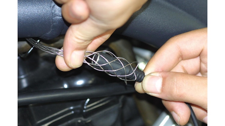 Bikeservice Montagehilfe Kabel, Wellen und Züge 2-teilig