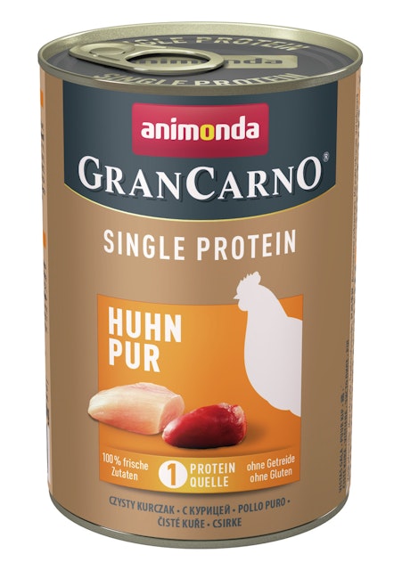 animonda Gran Carno Single Protein 400g Dose HundenassfutterVorschaubild