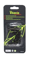 Vitavia Glasfederklammern, 20 Stück schwarz