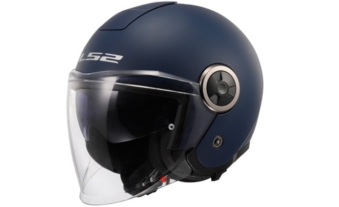 LS2 Jethelm OF620 Classy II XL Blau Solid