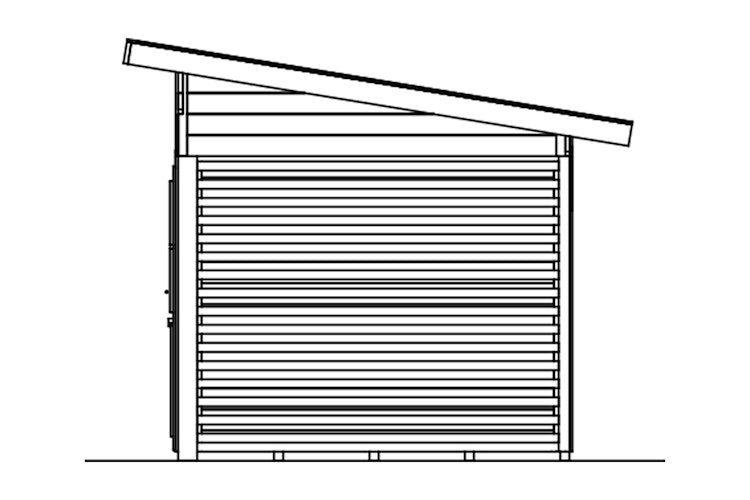 Skan Holz Gartenhaus Namur - 28 mm