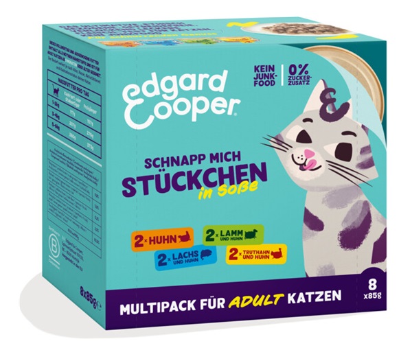 Edgard & Cooper MultiPack 85g Stückchen in Soße